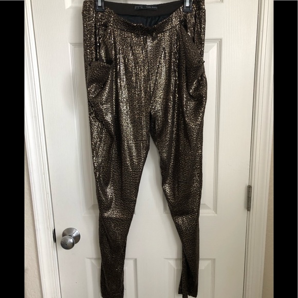 Zara Basics Pants - Picture 3 of 7